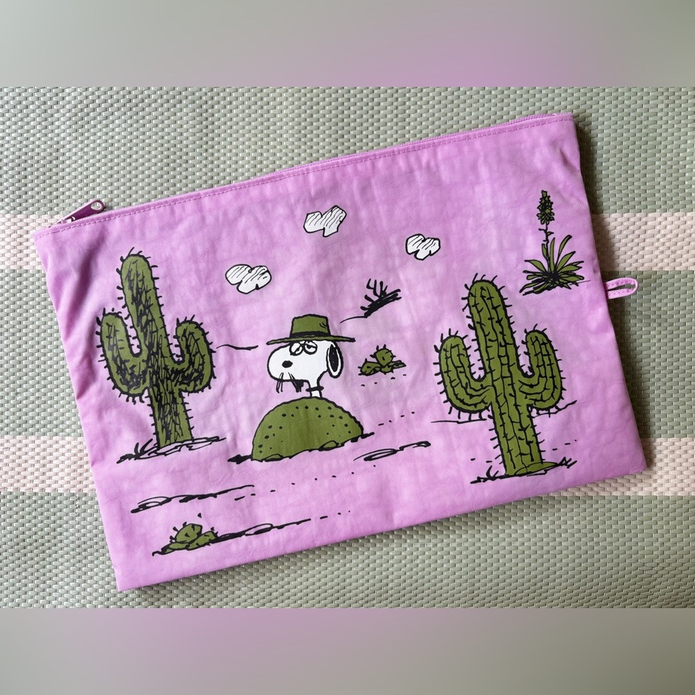 BAGGU Large Go Pouch PEANUTS